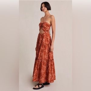 NWT Bec + Bridge Aurora Maxi Dress AU8 US4